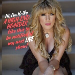 A HIGH END HOARDER IS LIVE - LIKE THIS POST TO BE NOTIFIED OF MY LIVE SHOWS!